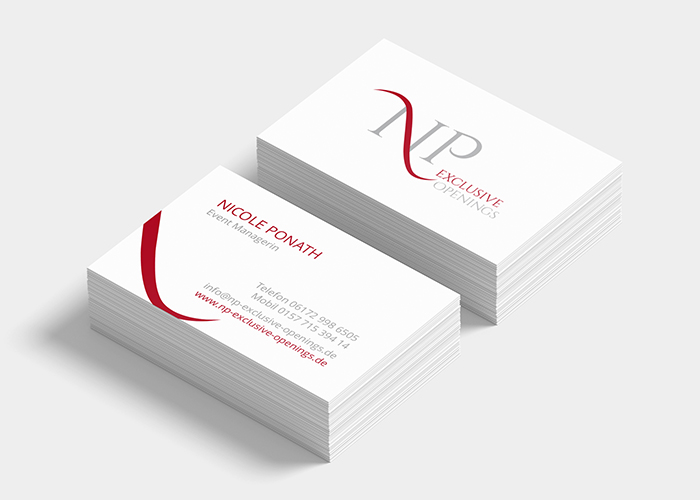 Klare Linien || Portfolio || NP - Exclusive Openings || Visitenkarten Klare Linien || Portfolio || NP - Exclusive Openings || Visitenkarten