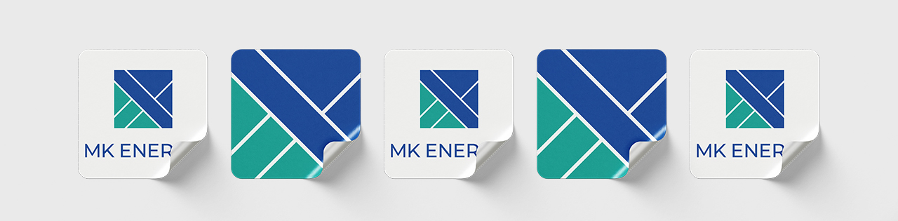 Klare Linien || Portfolio || MK Energy || Sticker