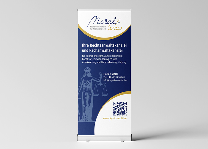 KL Portfolio Meral Law Roll Up Klare Linien || Portfolio || Meral-Law || Roll-Up
