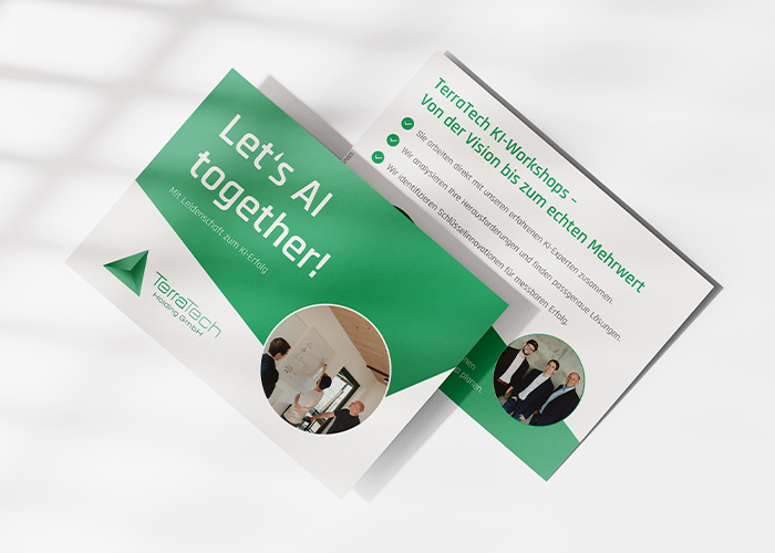 KL Portfolio TerraTech Postkarte 700 Klare Linien || Portfolio || TerraTech Holding GmbH || Postkarte