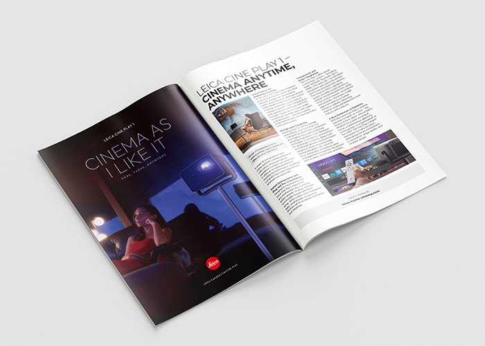 Klare Linien || Portfolio || Leica || Anzeige und Advertorial